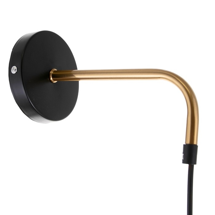 Бра 1657/1wWT E27 40Вт бело-золотой 13х18х55 см