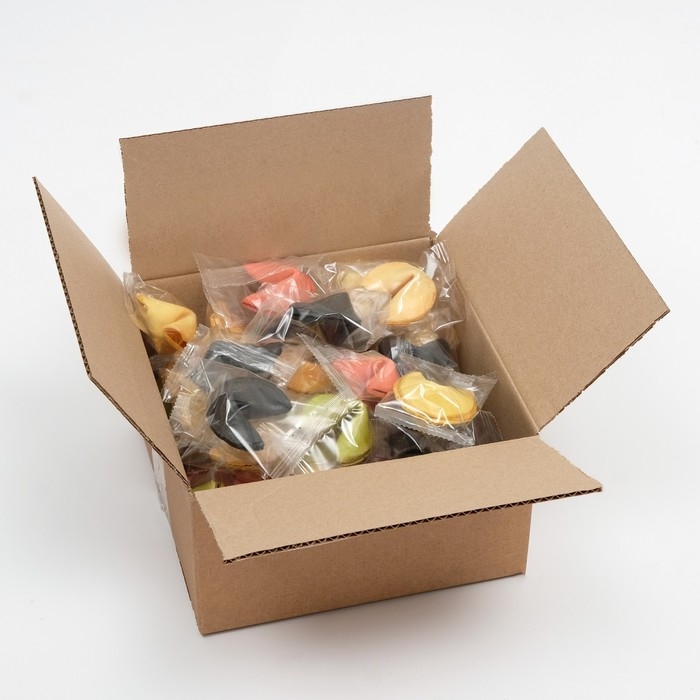 Печенье с предсказанием цветной микс, 40 шт