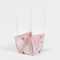 Пакет влагостойкий для цветов &laquo;Нежность&raquo;, 20 х 12 х 20 см