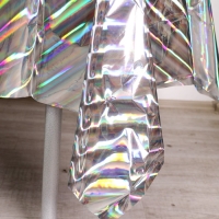 Скатерть &laquo;Голография&raquo;, цвет серебряный