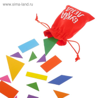 Книга &laquo;Магнитный танграм&raquo;, головоломка