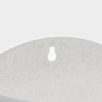 Кашпо настенное &laquo;Фелиция&raquo;, 1 л, d=16 см, цвет мраморный