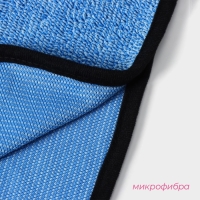 Салфетка для уборки Доляна &laquo;Суперплотная эксперт&raquo;, микрофибра, 30&times;30 см