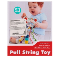 Игрушка развивающая для малышей &laquo;Крабик&raquo;, тянучка с сортером