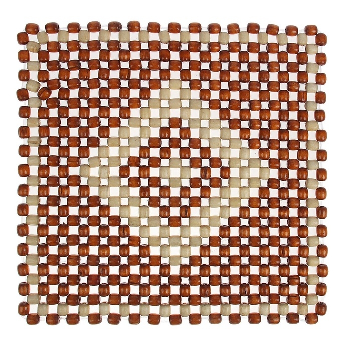 Накидка массажер TORSO на сиденье 42&times;42 см, дерево, микс