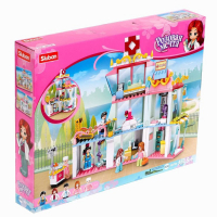 Конструктор Розовая мечта &laquo;Поликлиника&raquo;, 459 деталей