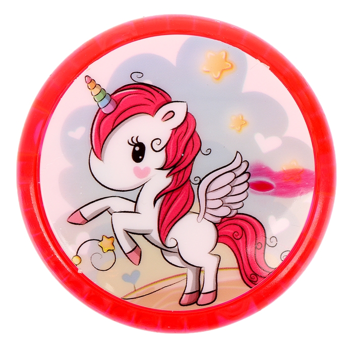 Йо-йо &laquo;Единорог&raquo; световой, цвета МИКС