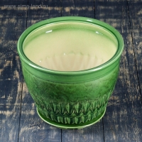 Горшок цветочный "Болеро №1" 10 л, 21 &times; 30 см, 1 сорт, зелёный