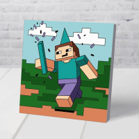 Картина по номерам для детей &laquo;Летний день&raquo;, 15 х 15 см