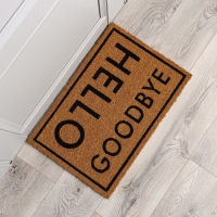 Коврик придверный LaDо́m, 40&times;60 см, кокосовое волокно