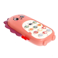 Музыкальный телефон &laquo;Маленький дракончик&raquo;, звук, цвет фиолетовый