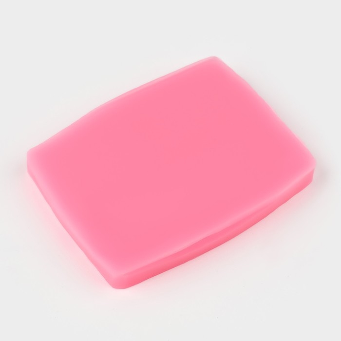 Молд Доляна &laquo;Шоколадки&raquo;, силикон, 8,5&times;6,5&times;0,8 см, цвет розовый