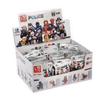 Конструктор фигурки &laquo;Полиция и грабители&raquo;, 1 шт., МИКС