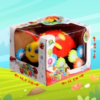 Машина-перевертыш &laquo;Божья коровка&raquo;, работает от батареек, цвета МИКС