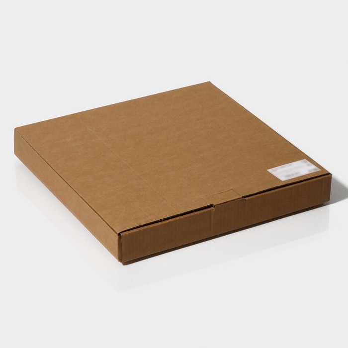 Этажёрка - фруктовница квадратная Доляна &laquo;Акцент&raquo;, 2 яруса, 25&times;22 см, стекло