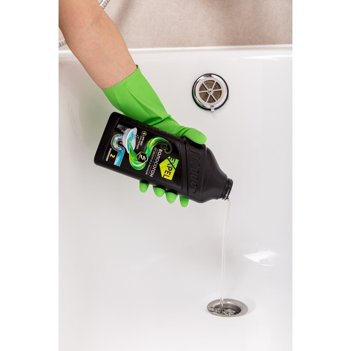 Средство от засоров в ванной, EXPEL ВОЛОСОГОН, гель, 500 мл