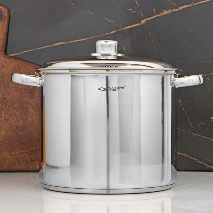 Кастрюля &laquo;Гретта&raquo;, d=24 см, 9 л, капсульное дно, индукция