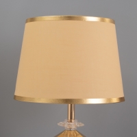 Лампа настольная "Яиме" 1х40Вт Е27 1х3Вт LED золото 25х25х42см