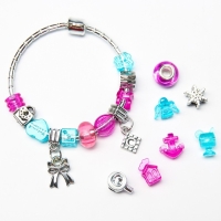 Набор для творчества с шармами &laquo;Создай украшения&raquo; сделай сам свое украшение, Холодное сердце