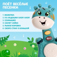 Музыкальная игрушка &laquo;Малыш Роро&raquo;, звук, свет, цвет зелёный