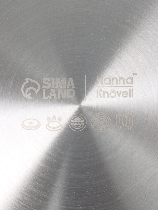 Сковорода 3Ply d=23,5 см, h=5 см, толщина 2,2 мм, индукция, антипригарное покрытие