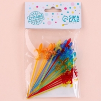 Шпажки для канапе &laquo;Лилия&raquo;, 24 шт.