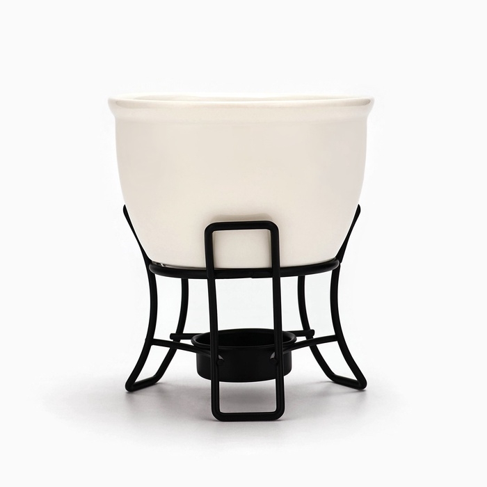 Фондю керамическое Дорого внимание &laquo;Себе и мне&raquo;, 2 шпажки