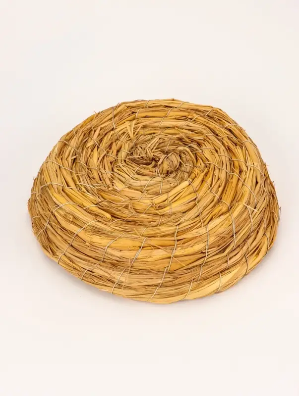 Гнездо для птиц плетёное из соломы, 20,5 х 4 см