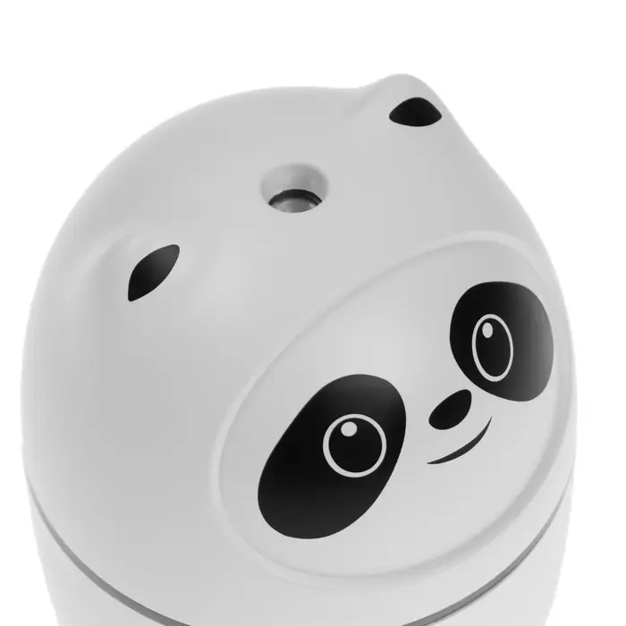 Увлажнитель воздуха Luazon HM-15 &laquo;Панда&raquo;, ультразвуковой, 220 мл, с подсветкой, USB, белый