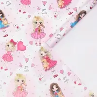 Бумага упаковочная, глянцевая Princess, 60&times;90 см