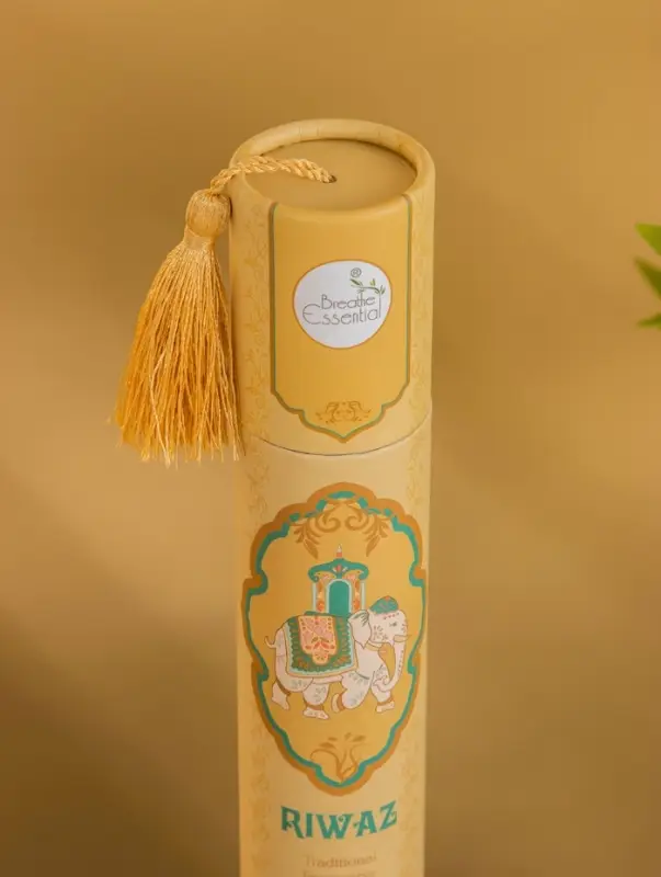 Благовония в тубусе "Нарцисс" 30 штук с деревянной подставкой