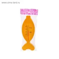 Термометр Luazon &laquo;Рыбка&raquo;, детский, для воды, пластик, 15.5 см, МИКС