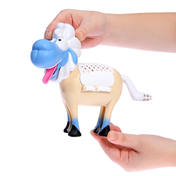 Набор для игры с мягким пластилином &laquo;Зверятки&raquo;, 3 баночки с массой для лепки, 5 предметов