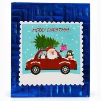 Набор подарочных пакетов &laquo;Новый год&raquo;, 2 шт,  25,4 &times; 30,5 &times; 12,7 см