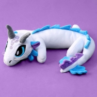 Мягкая игрушка &laquo;Дракон большой&raquo;, белый