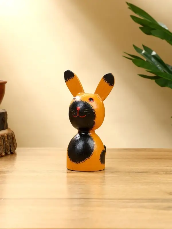 Набор сувенирный &laquo;Котики&raquo;, h=14 см, h=13 см, h=10 см, дерево, рыжий