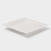 Тарелка квадратная "White Label"  20х2 см