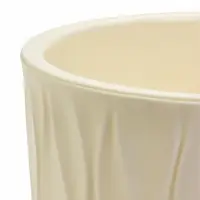 Кашпо со вставкой 2,3 л d15,7 см h15,2см "Desert" пластик белый