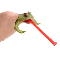 Фигурка животного &laquo;Лягушка. Длинный язык&raquo;, звуковые эффекты, 15 см.