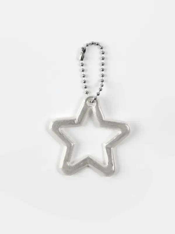 Светоотражающий элемент &laquo;Звезда&raquo;, двусторонний, 5,5 &times; 5,5 см, цвет МИКС