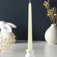 Свечи конические ароматизированные 2,2х24 см (набор 4 шт) 50 гр, 8 ч, лилия