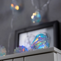 Гирлянда &laquo;Нить&raquo; 2.5 м с насадками &laquo;Груши&raquo;, IP20, прозрачная нить, 10 LED, свечение белое, 220 В