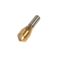 Сверло для снятия заусенцев с зенковкой ТУНДРА, d=14 мм, по дереву, пластику, цвет. металлам   10519