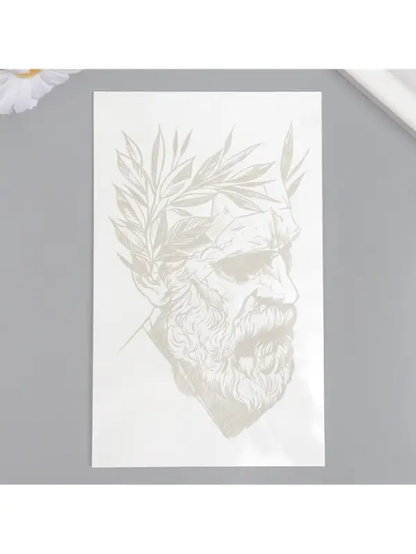 Переводная тату на тело &laquo;Скульптура&raquo;, 18&times;11 см