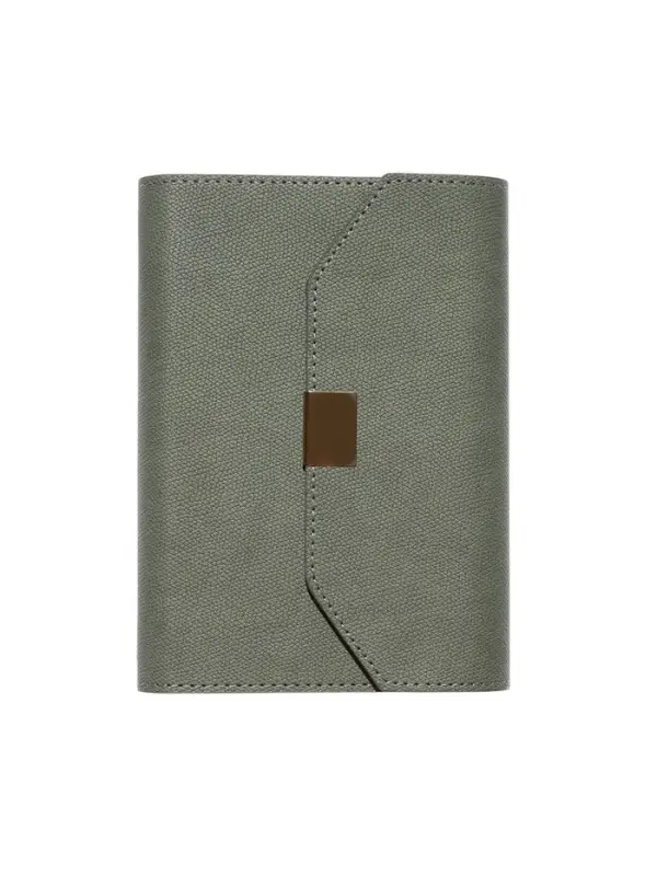 Органайзер на кольцах, C6, с клапаном, 80л, линия, к/зам, Зеленый