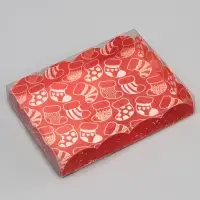 Коробка для печенья, &laquo;Время чудес&raquo;, 14&times;10.5&times;2.5 см, Новый год