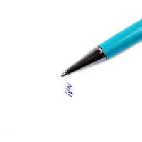 Ручка шариковая синяя паста металлический корпус с шейкером &laquo;8 МАРТА&raquo; 1.0 мм