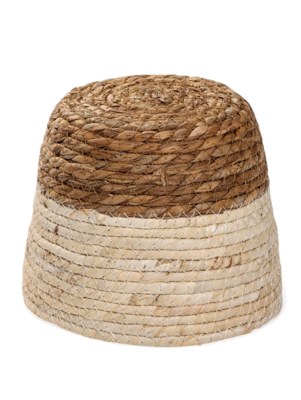 Кашпо "Элин" бежевое, 20х20х16см