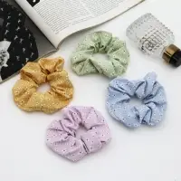 Резинка для волос "Орбита" элит цветочки, 8 см, микс