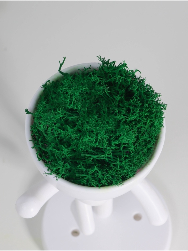 Кашпо пластиковое "Мистер Грин" 16*10*8,5 см белый